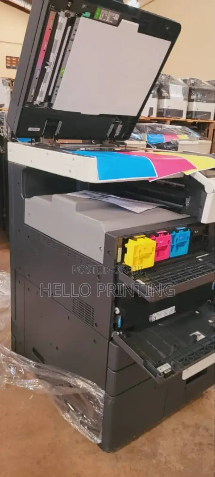 Bizhub C654 – Brilliant Color Printing for Every Page