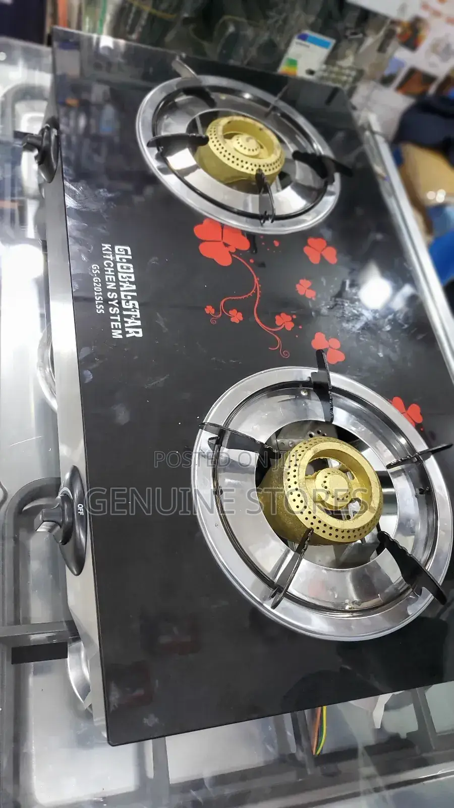 Double Glass Gas Stove Plates for Cooking