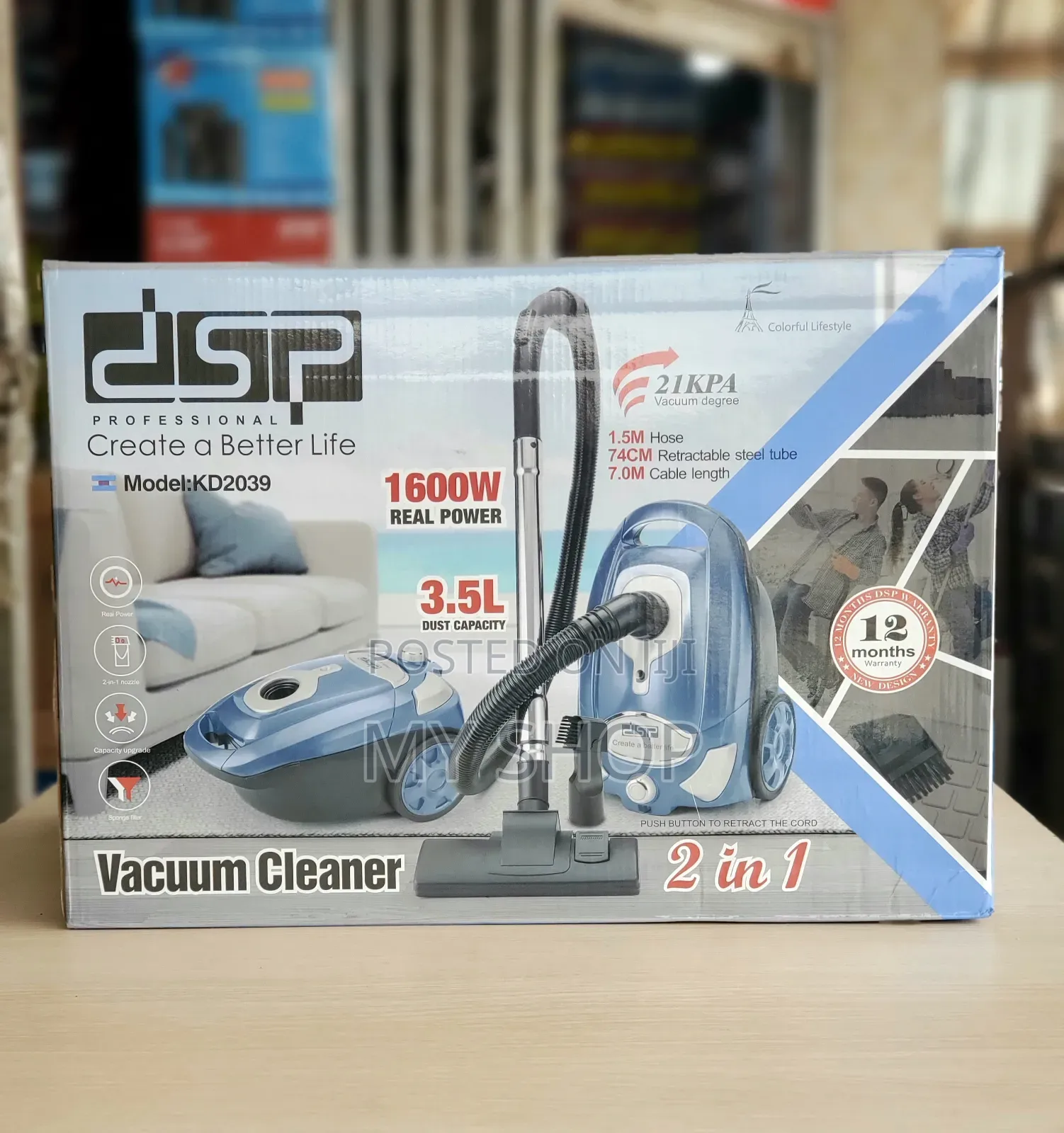 Vacuum Cleaner DSP Kd2039