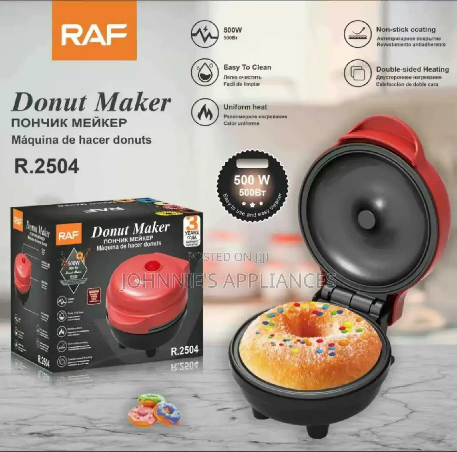 Raff Electric Donut Maker Machine With 500w