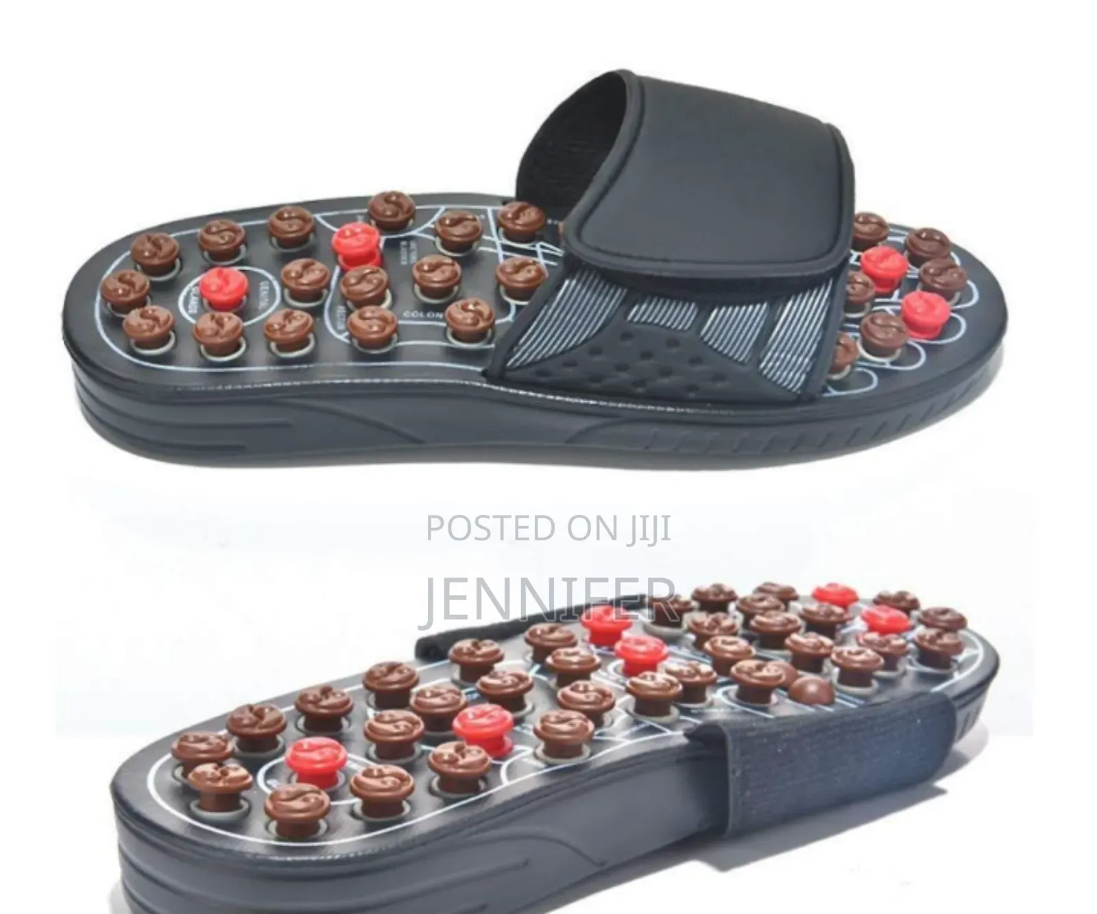 Reflective Massage Slippers