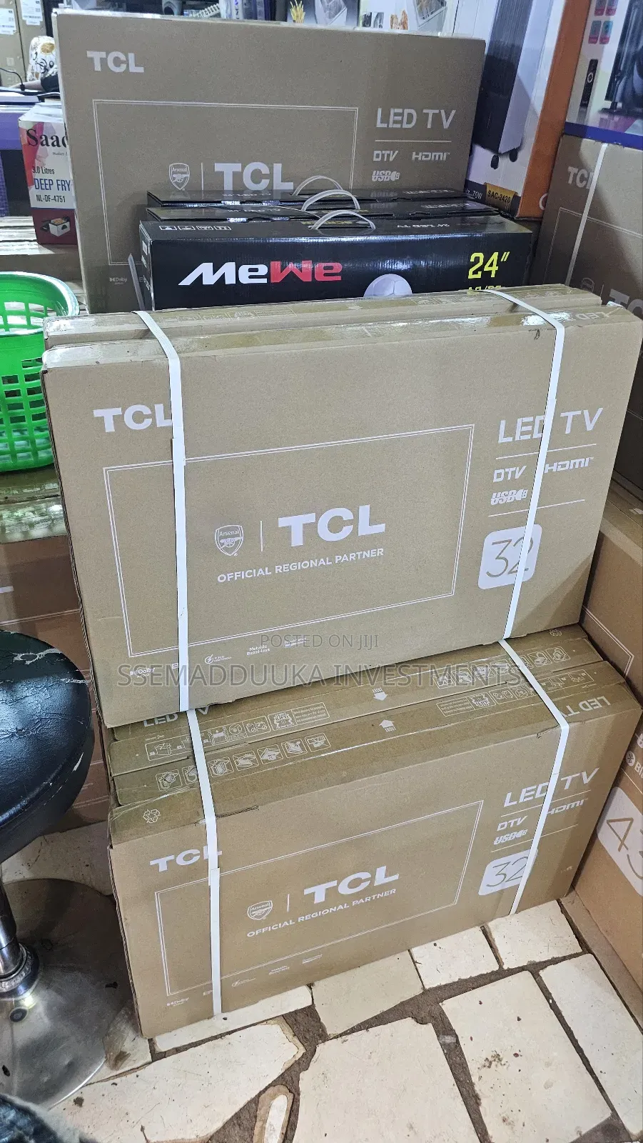 TCL 32inches Digital Frameless Tv