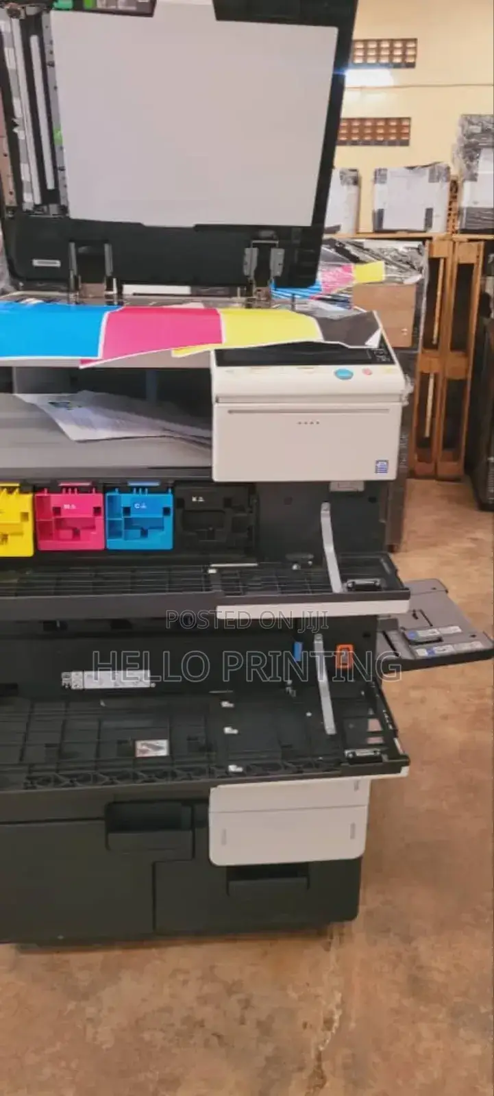 Bizhub C654 – Precision Color on Heavy Paper