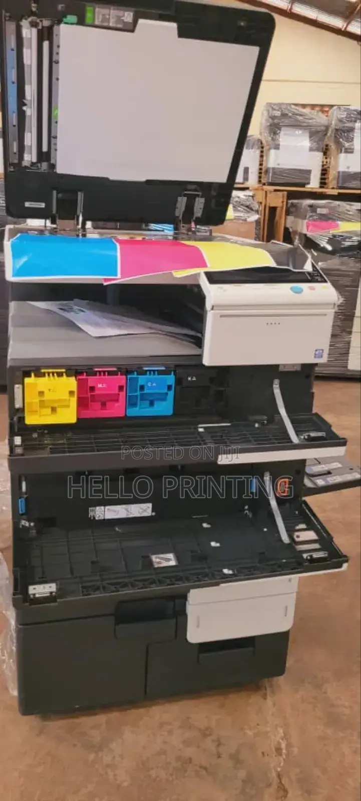 Bizhub C654 – Smooth Toner Finish on All Paper Types