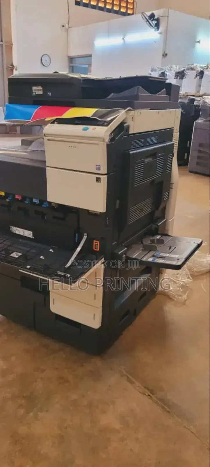 Bizhub C654 – Simple Touchscreen Control