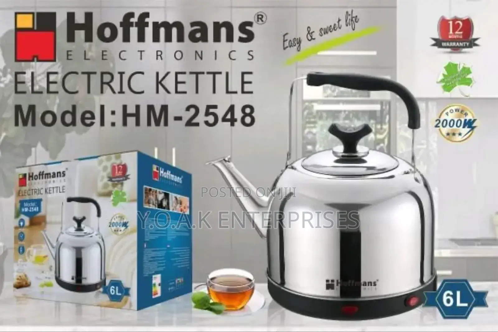 Hoffman Kettle 6l