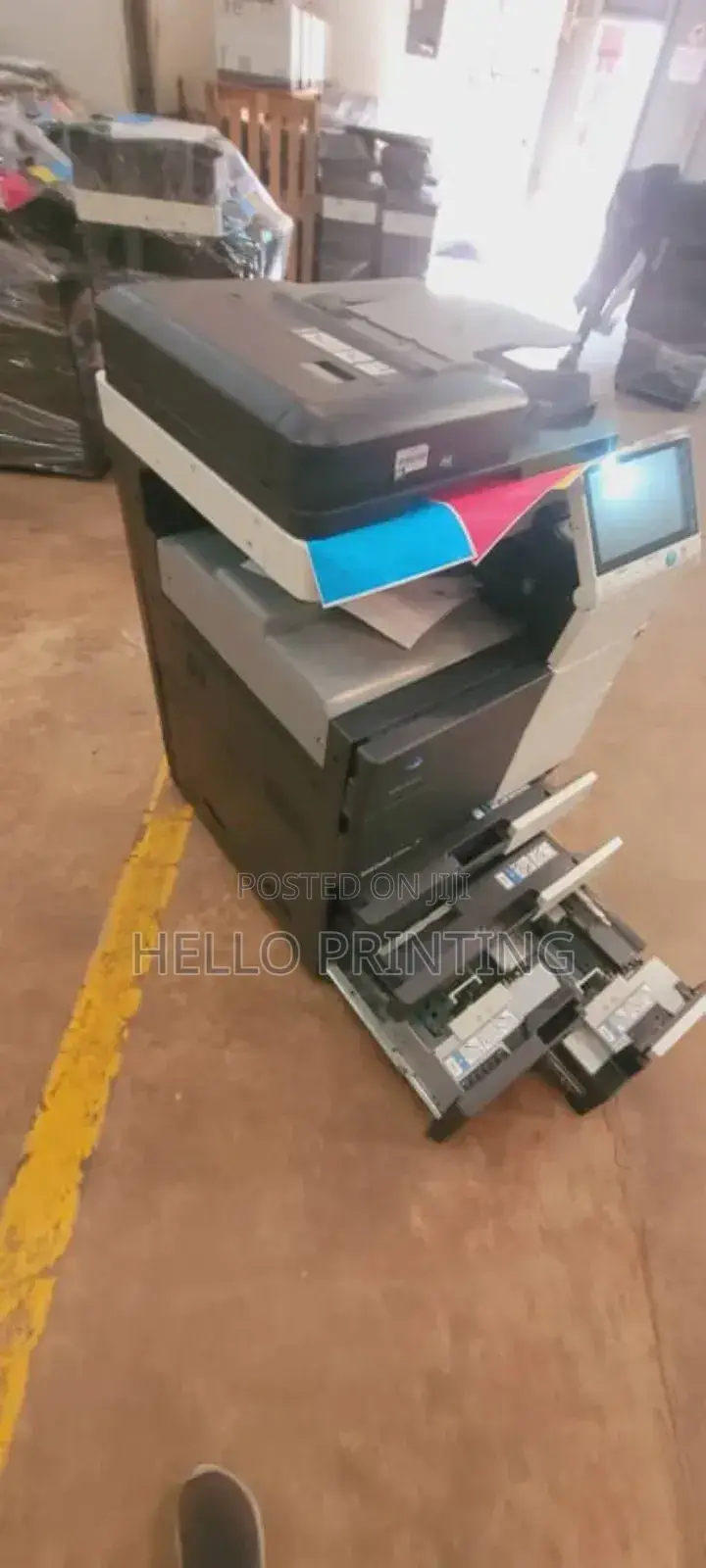 Bizhub C654 – Scan to Email and Network Folders