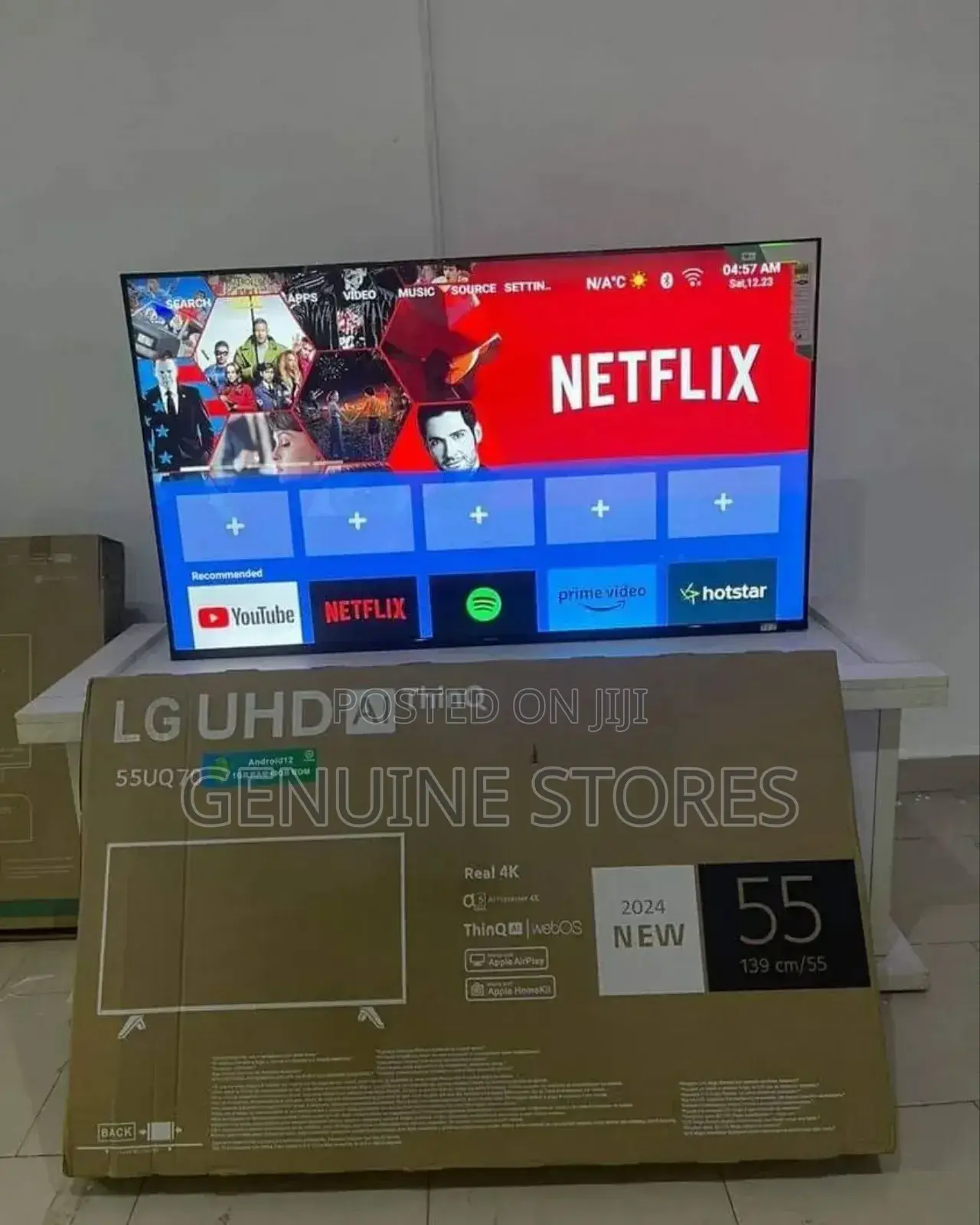 Lg Uhd Ai Thinq Tv of 55 Inches