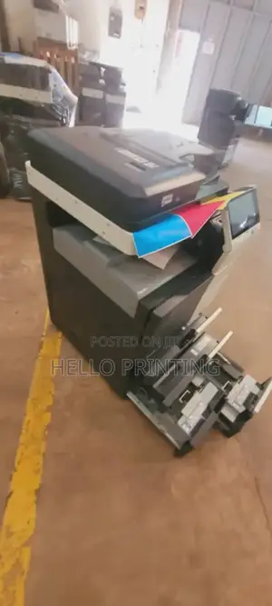 Bizhub C654 – Quiet Operation, Office Friendly
