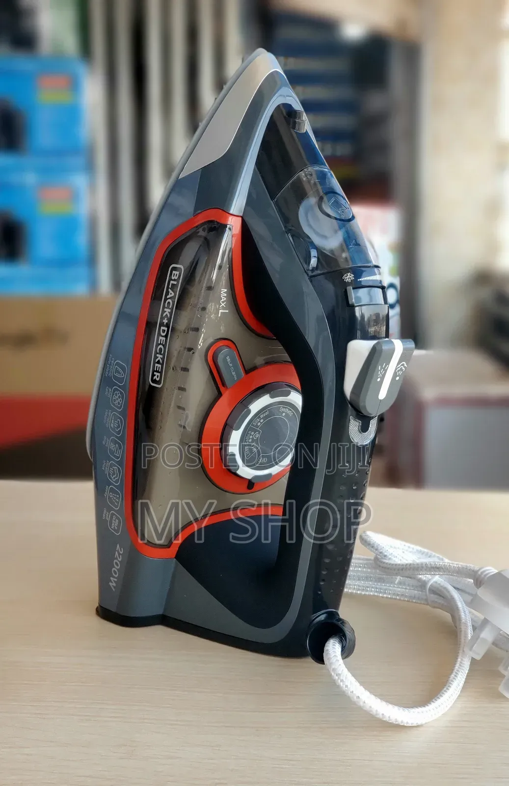 Black+Decker Steam Iron X2050-B5