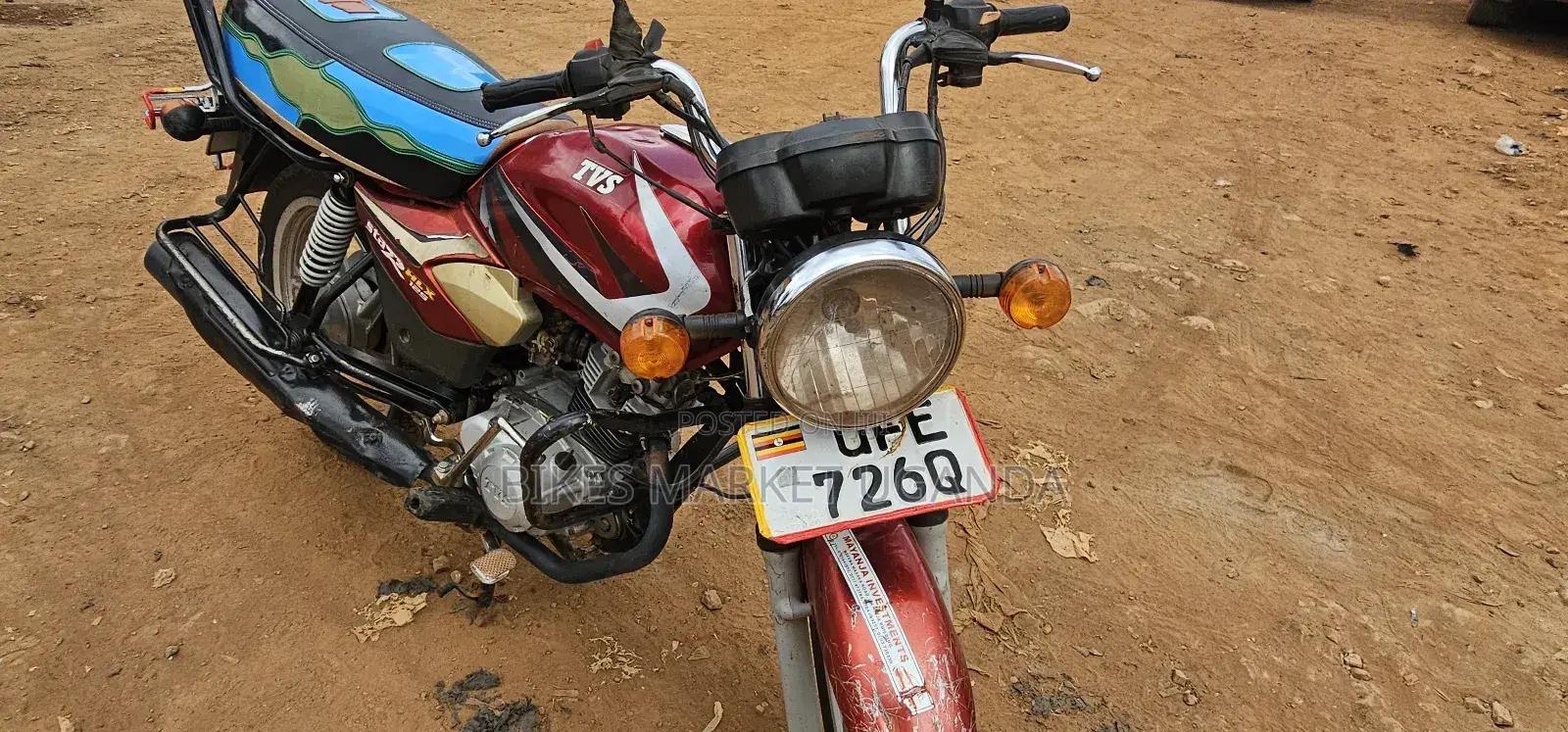 TVS HLX 125 2020 Red