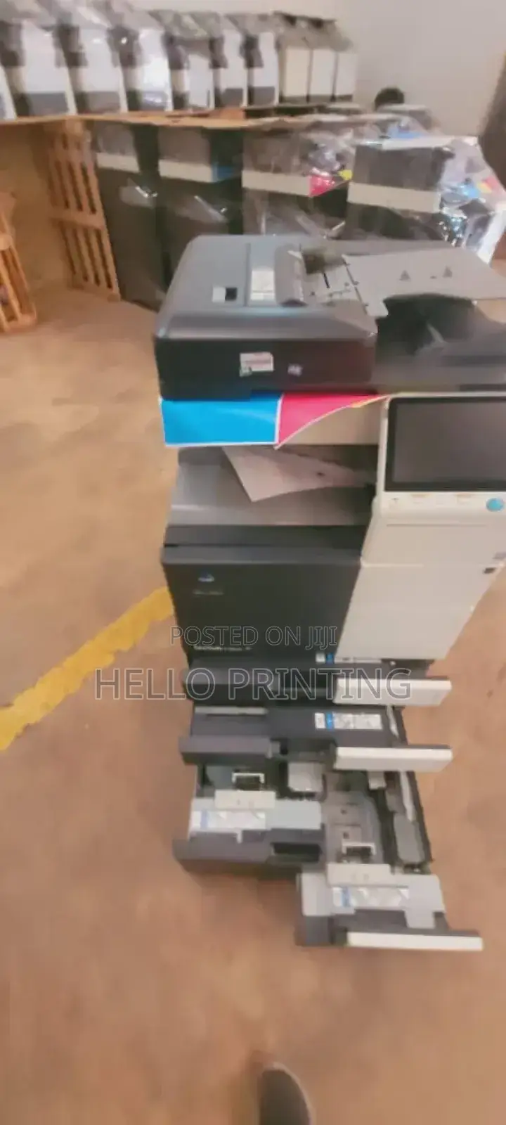 Bizhub C654 – Low Maintenance, High Output