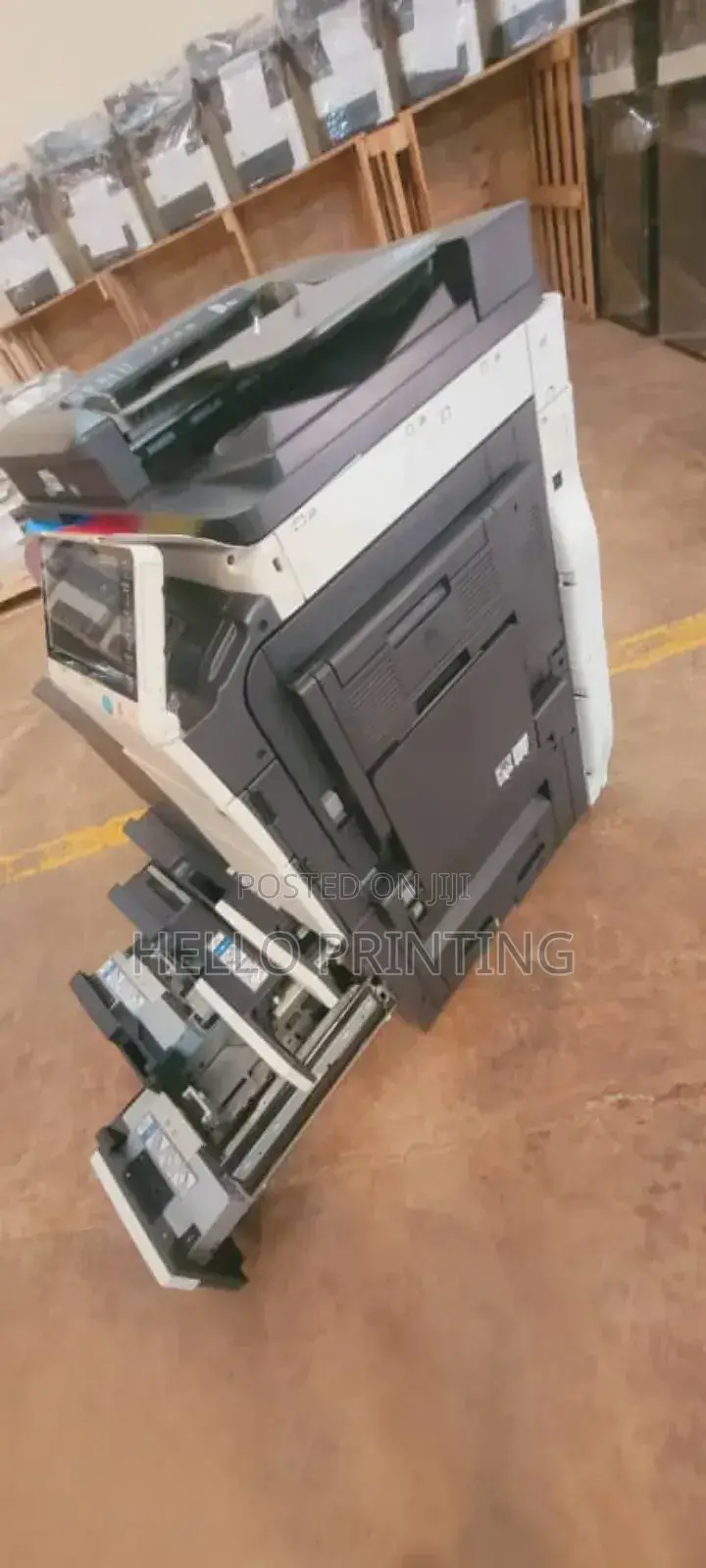 Bizhub C654 – Easy to Clean, Easy to Maintain