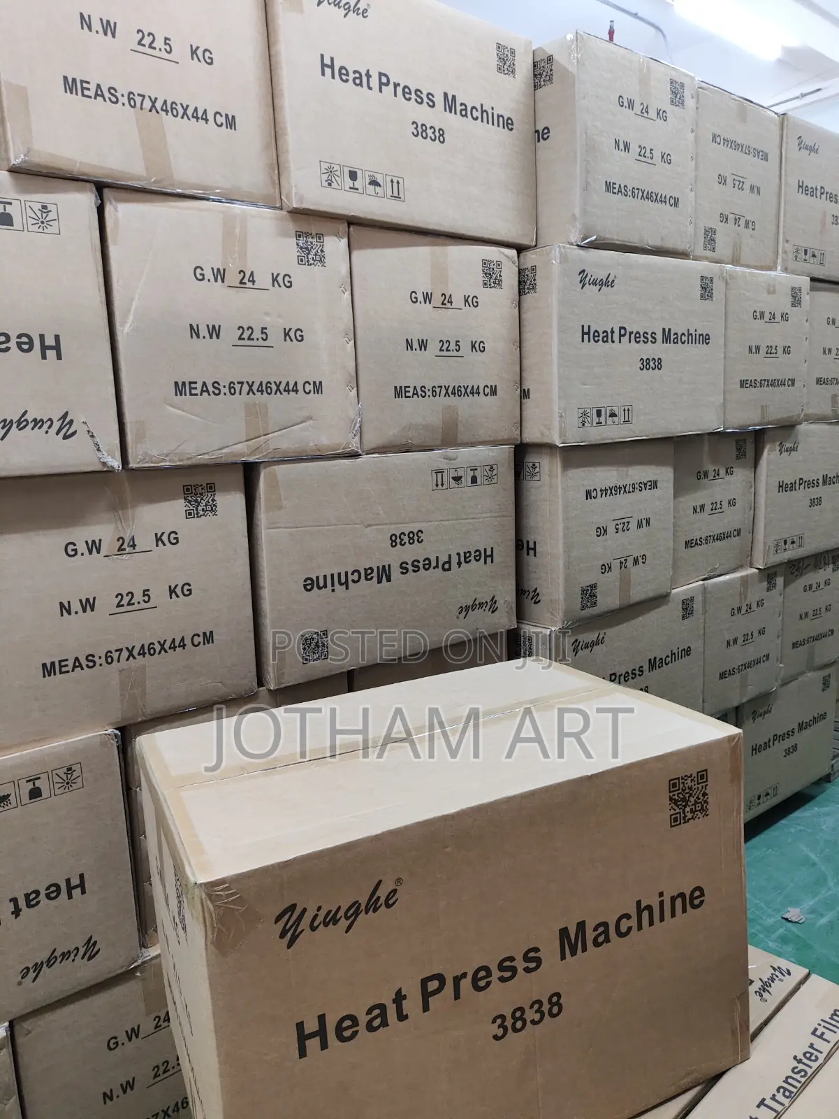 Single Heat Press Variety Stock