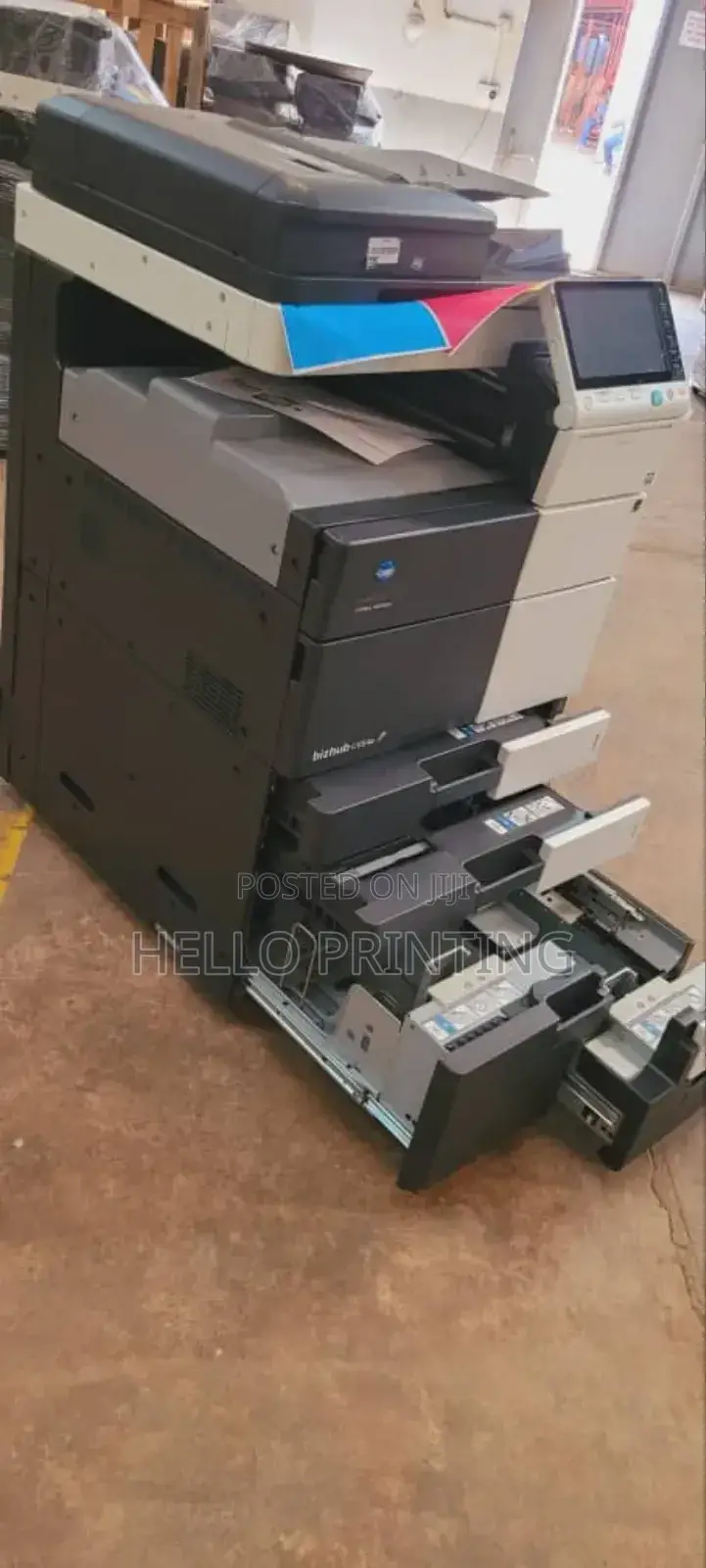 Bizhub C654 – Earn From Printing Services
