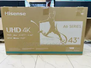 Hisense 43 Inch Smart Uhd A6 Series Brand Newtv Frameless