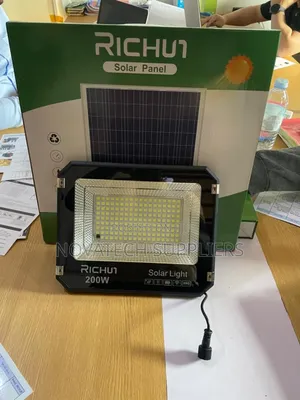 200w Original Richur Led Solar Flood Lights/ Remote Control