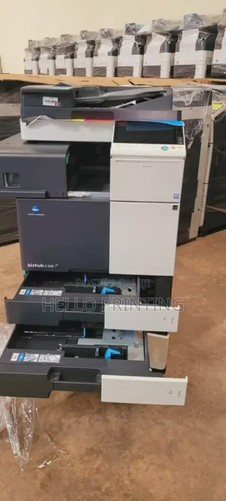 Lightning Fast Printing - Bizhub C308. New Stock
