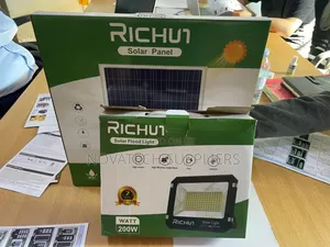 200w Original Richur Led Solar Flood Lights / Dusk Till Dawn