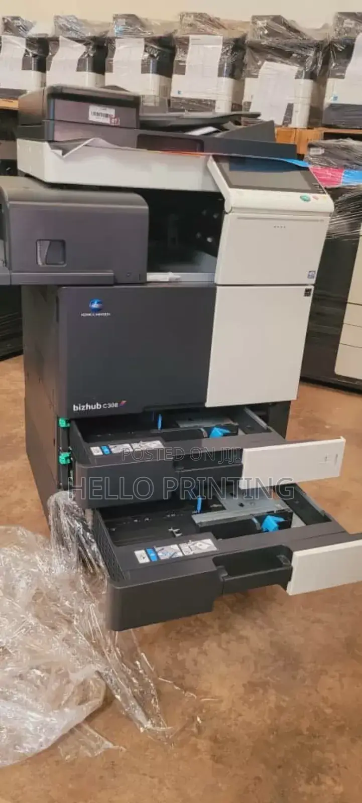 Clean, Clear Copies - Konica Bizhub C308.