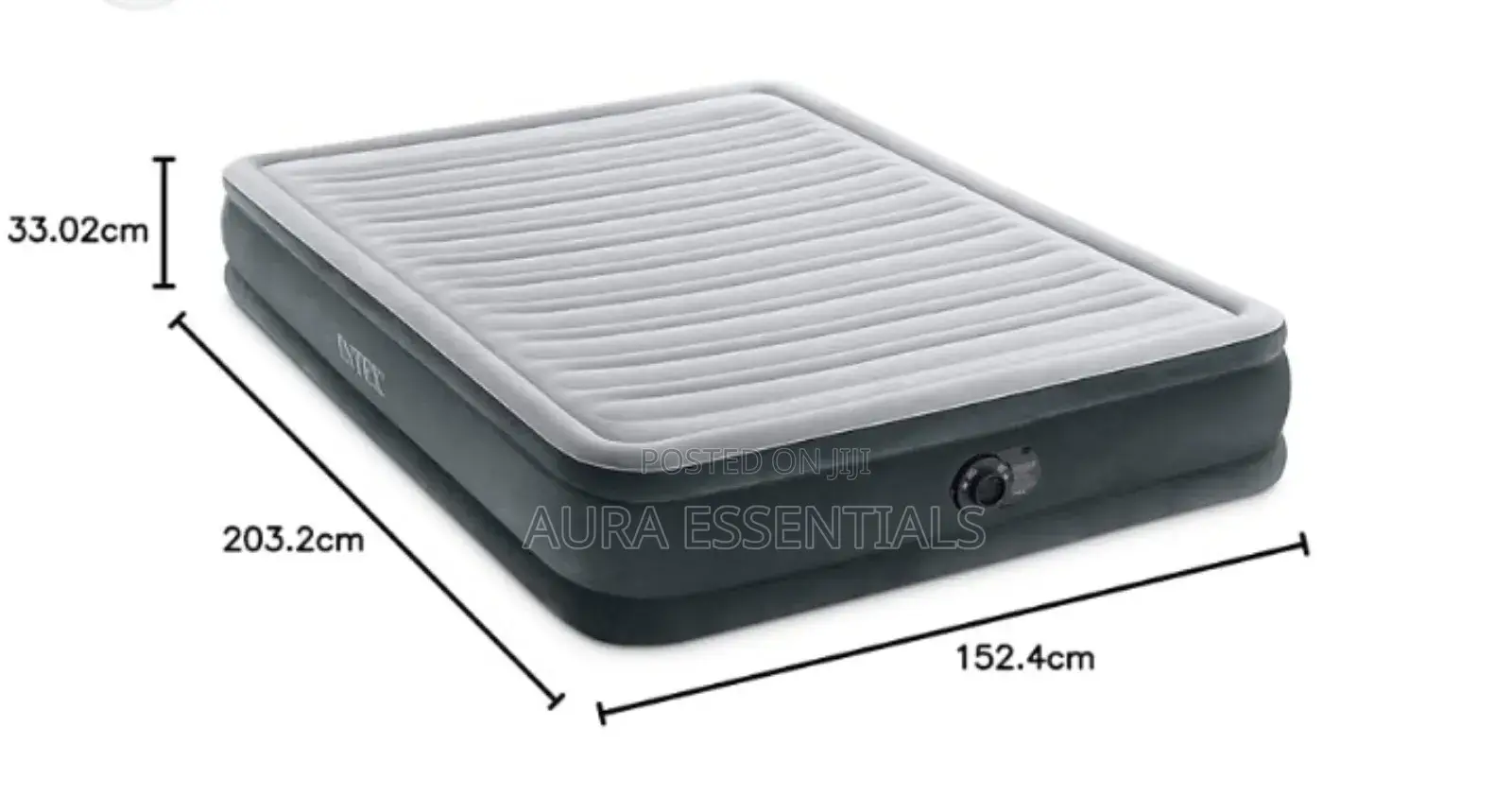 Comfortable Plush Elevated Air Mattress
