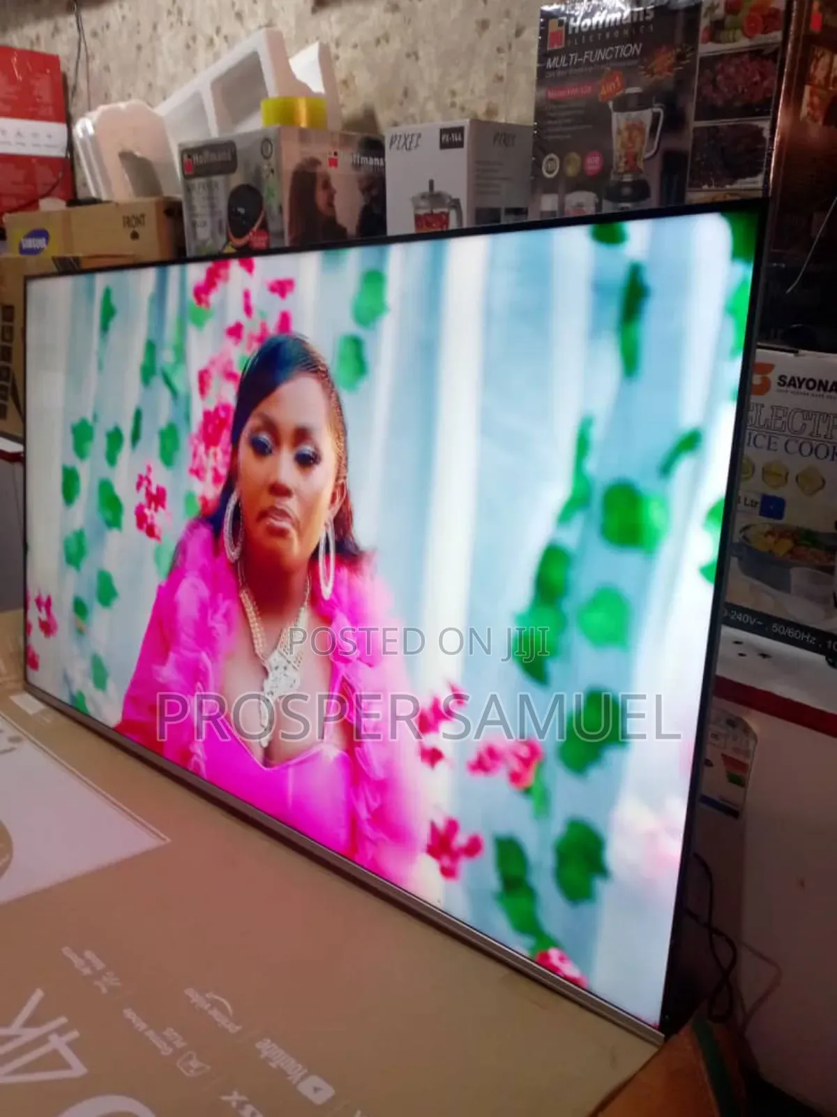 50 Inches Uhd4k Hisense Smart Flat Screen Frameless