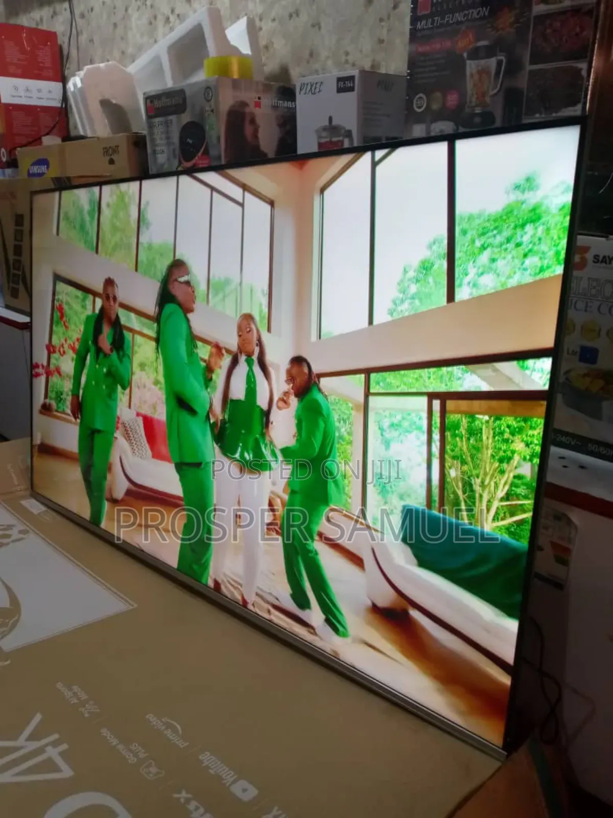 50 Inches Uhd4k Hisense Smart Flat Screen Frameless