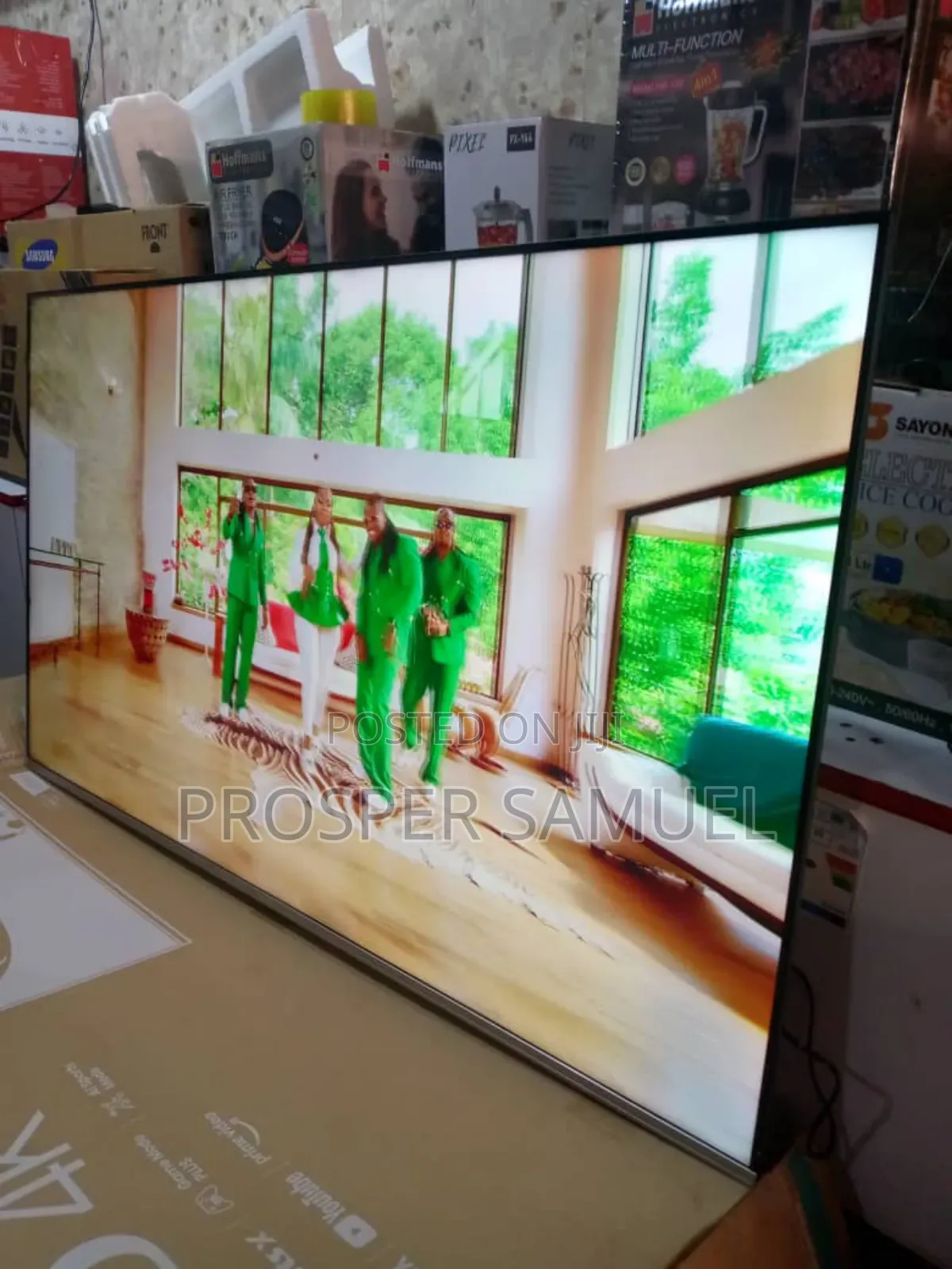 50 Inches Uhd4k Hisense Smart Flat Screen Frameless