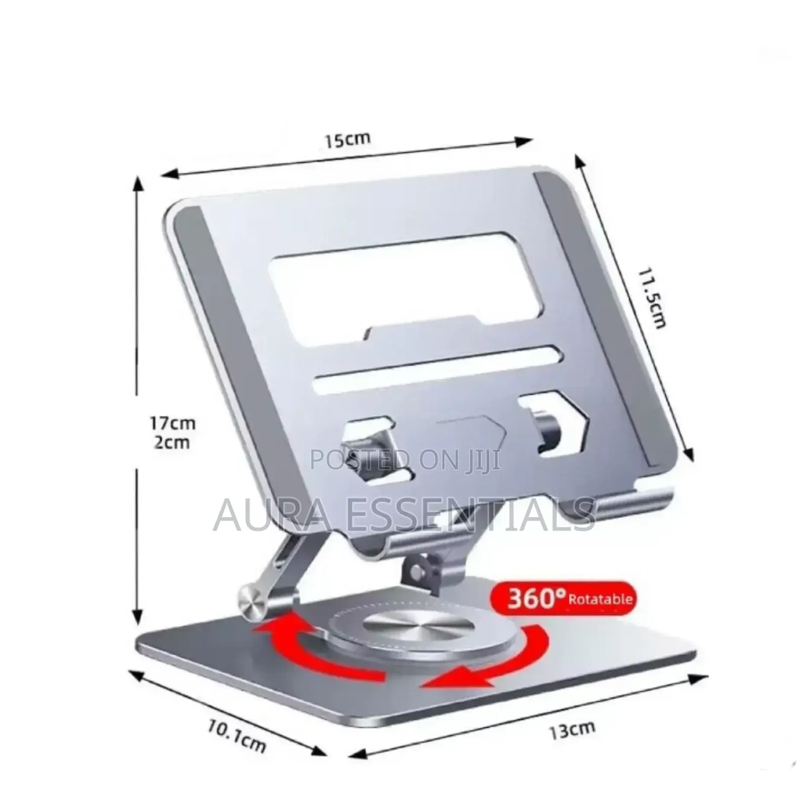 Wishlink Adjustable Laptop Stand With 360 Rotating Base