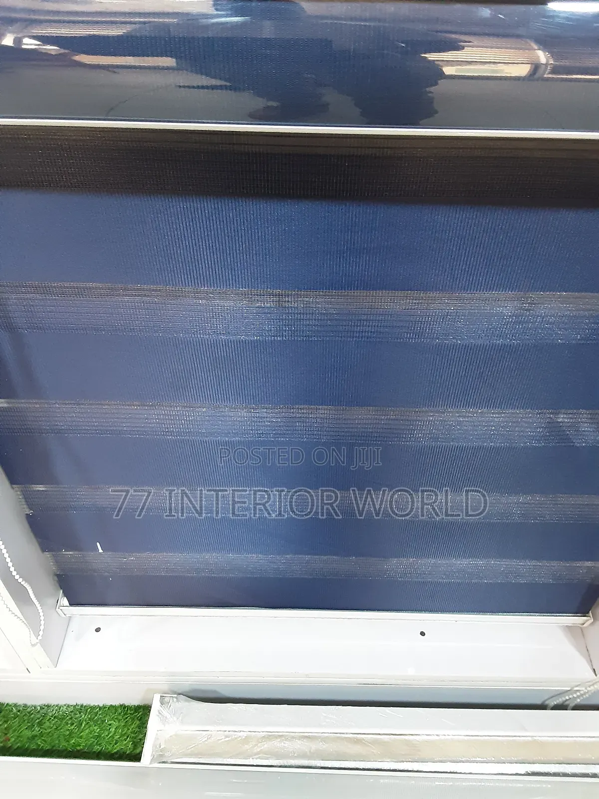 Blue Window Blinds