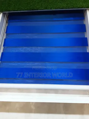 Blue Window Blinds