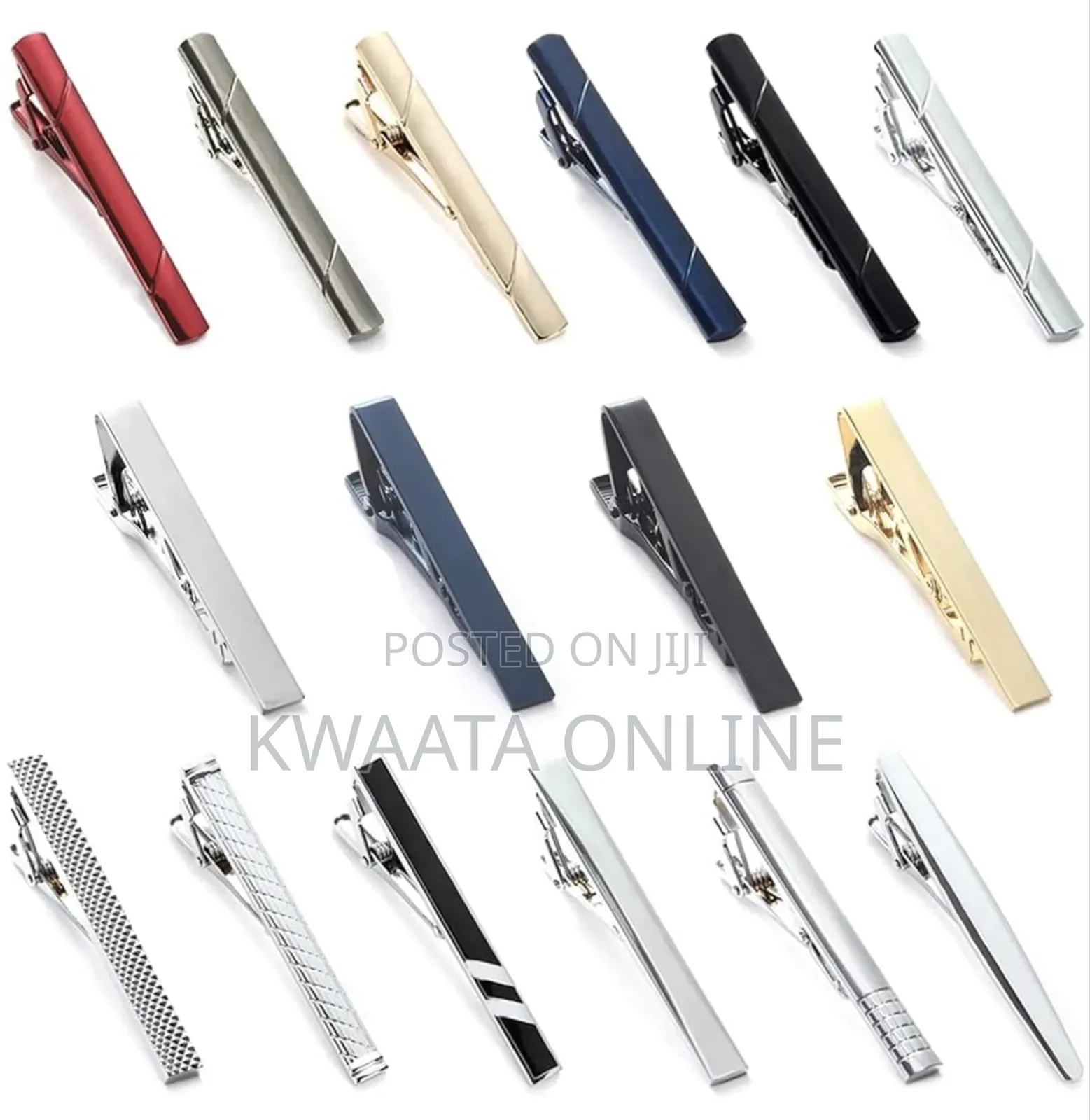 Tie Clip Classic Bar Male Necktie Clip Clasp Metal Jewelry