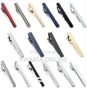 Tie Clip Classic Bar Male Necktie Clip Clasp Metal Jewelry