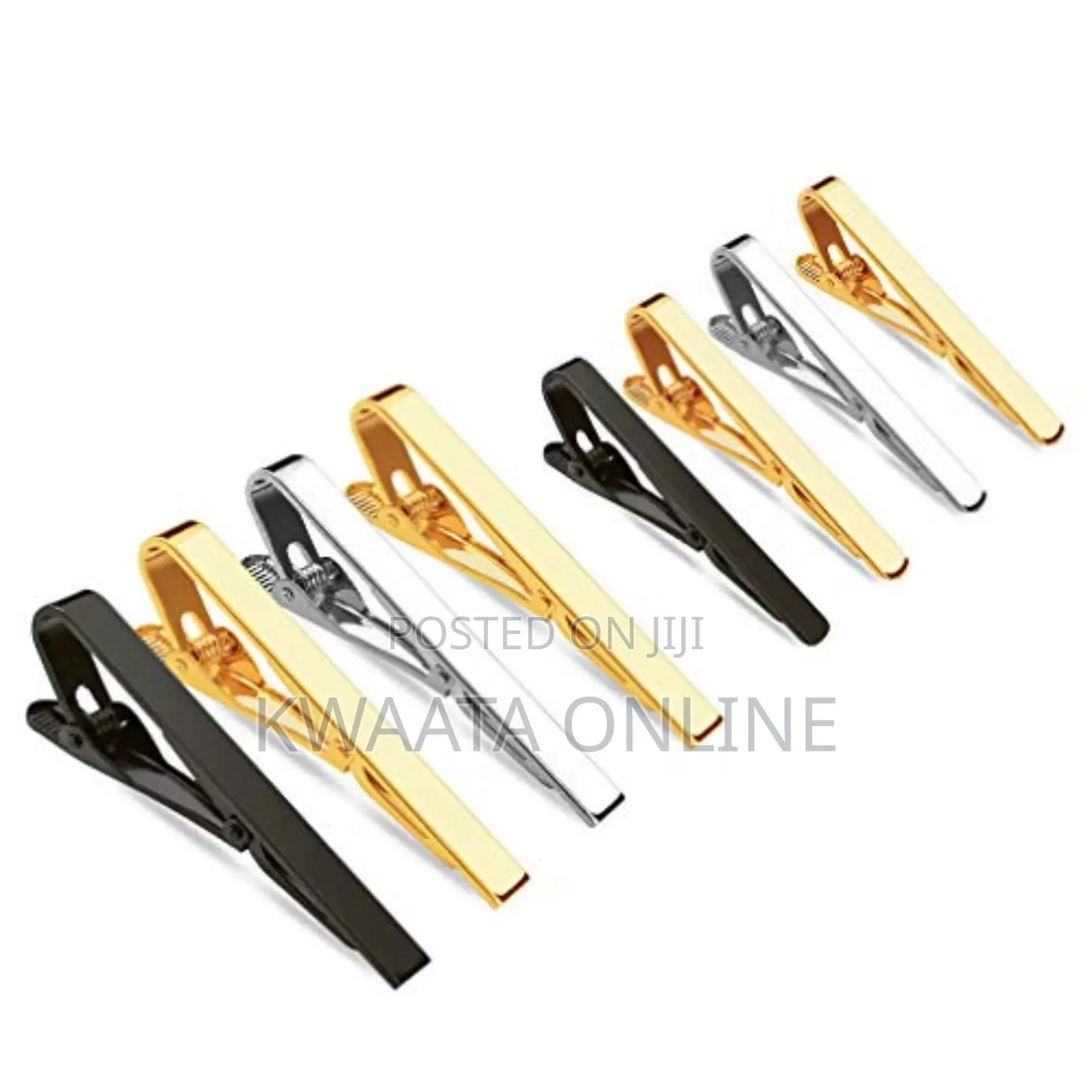 Tie Clip Classic Bar Male Necktie Clip Clasp Metal Jewelry