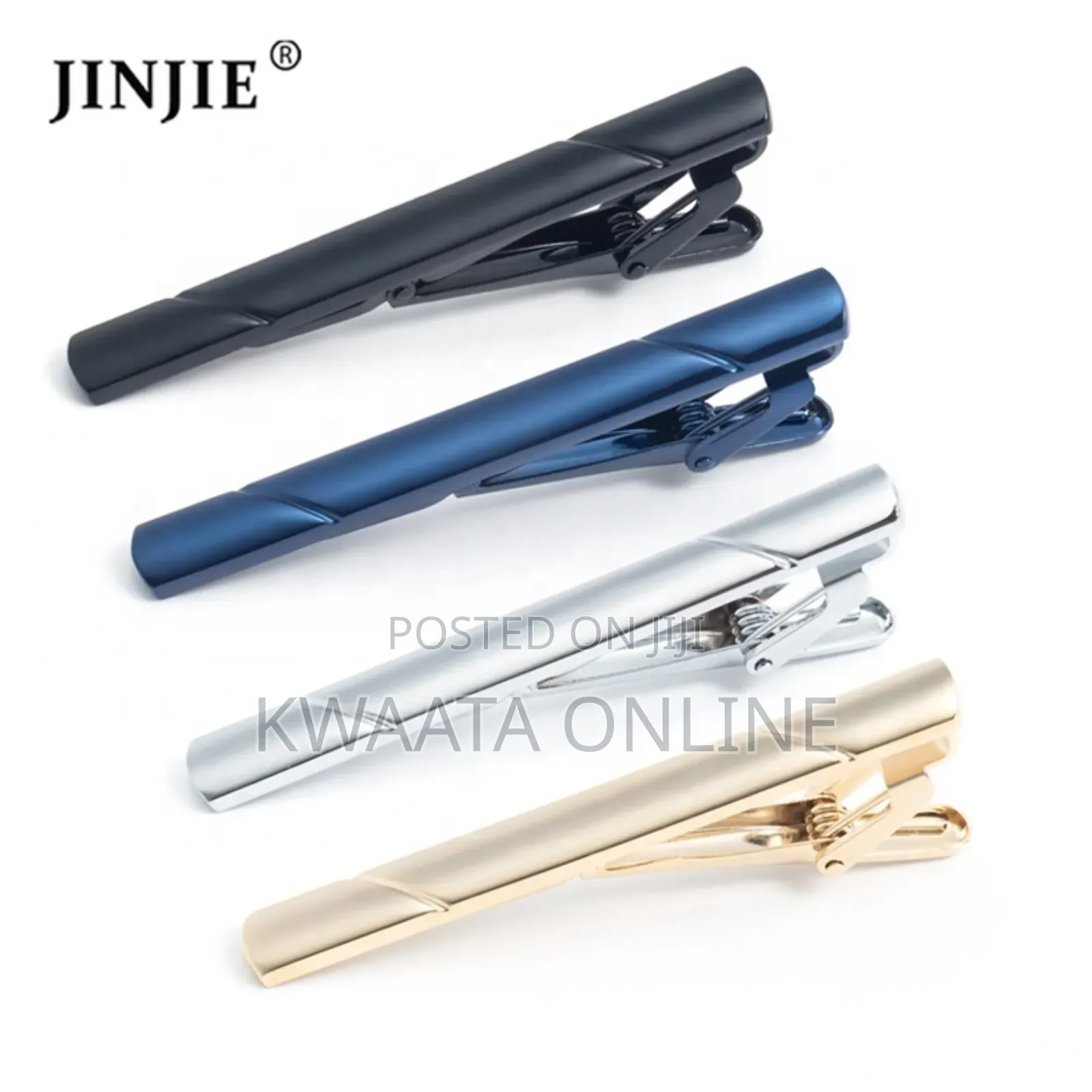 Tie Clip Classic Bar Male Necktie Clip Clasp Metal Jewelry