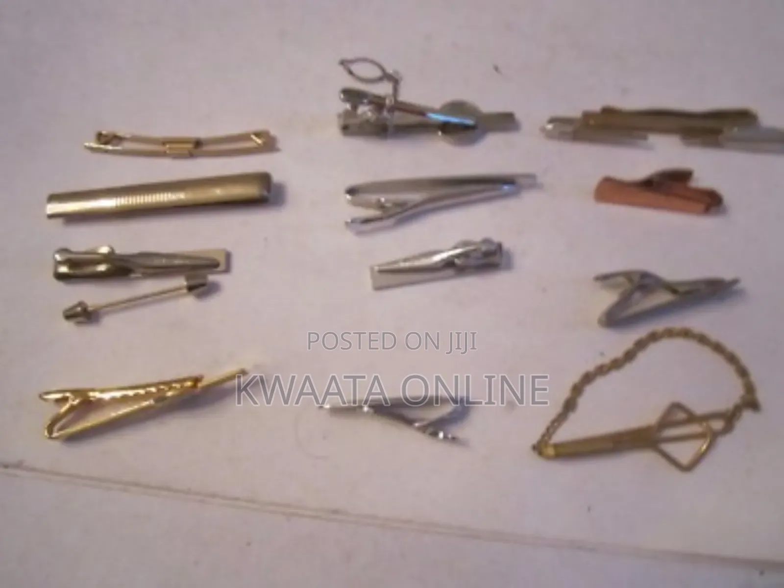 Tie Clip Classic Bar Male Necktie Clip Clasp Metal Jewelry