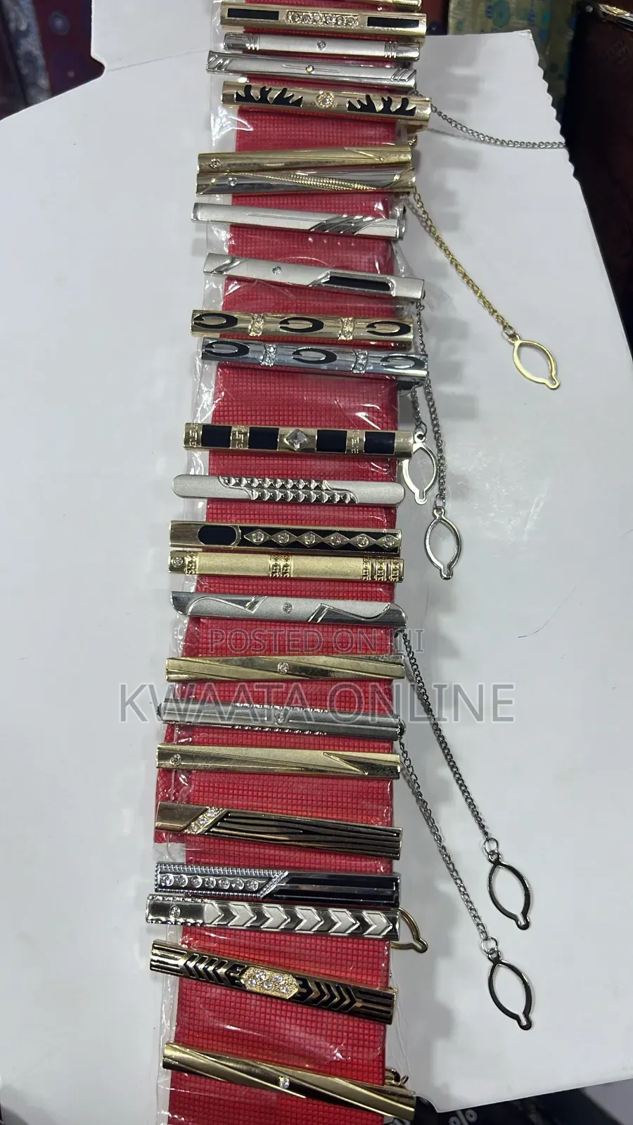 Tie Clip Classic Bar Male Necktie Clip Clasp Metal Jewelry
