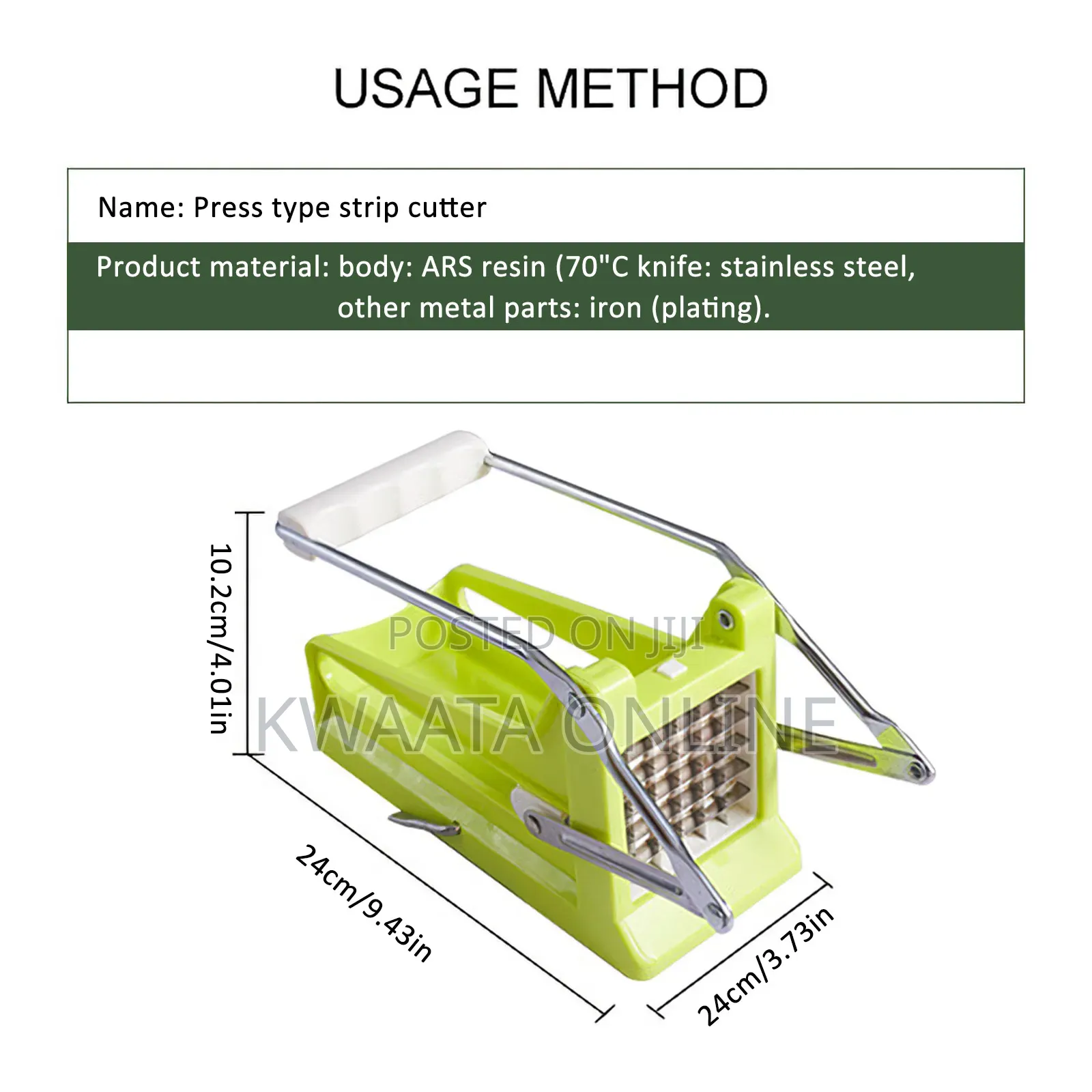 Manual Potato French Cutter Cucumber,Vegetables Slicer