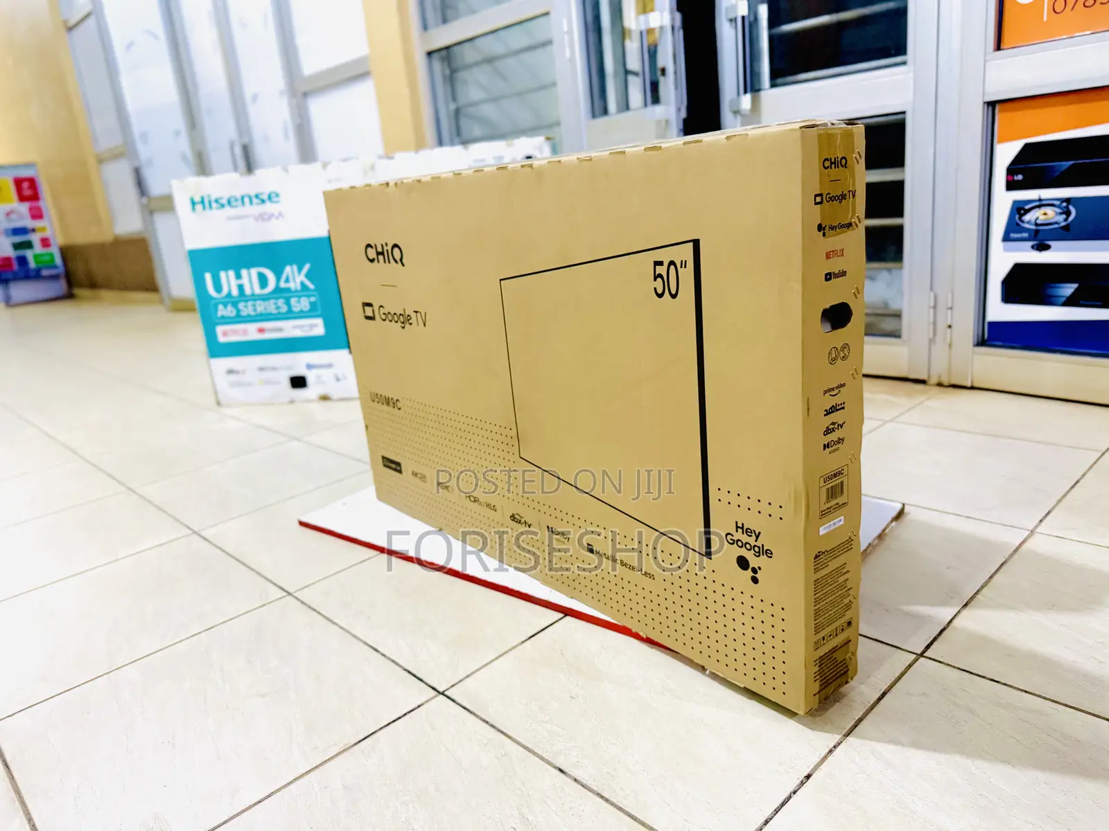 Chiq 50inch Smart Tv 4k Google Tv