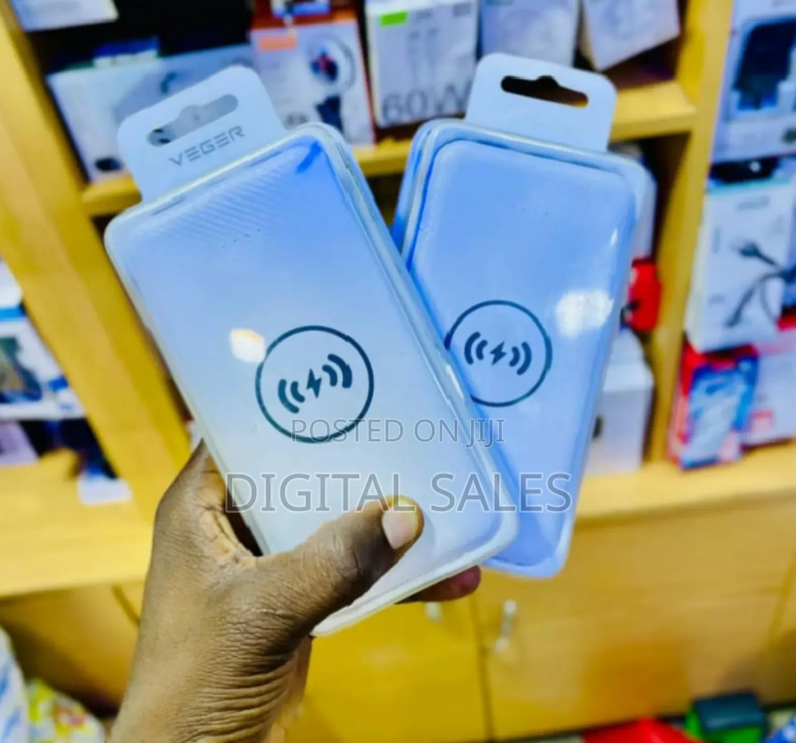 Veger Wireless Charger Power_white