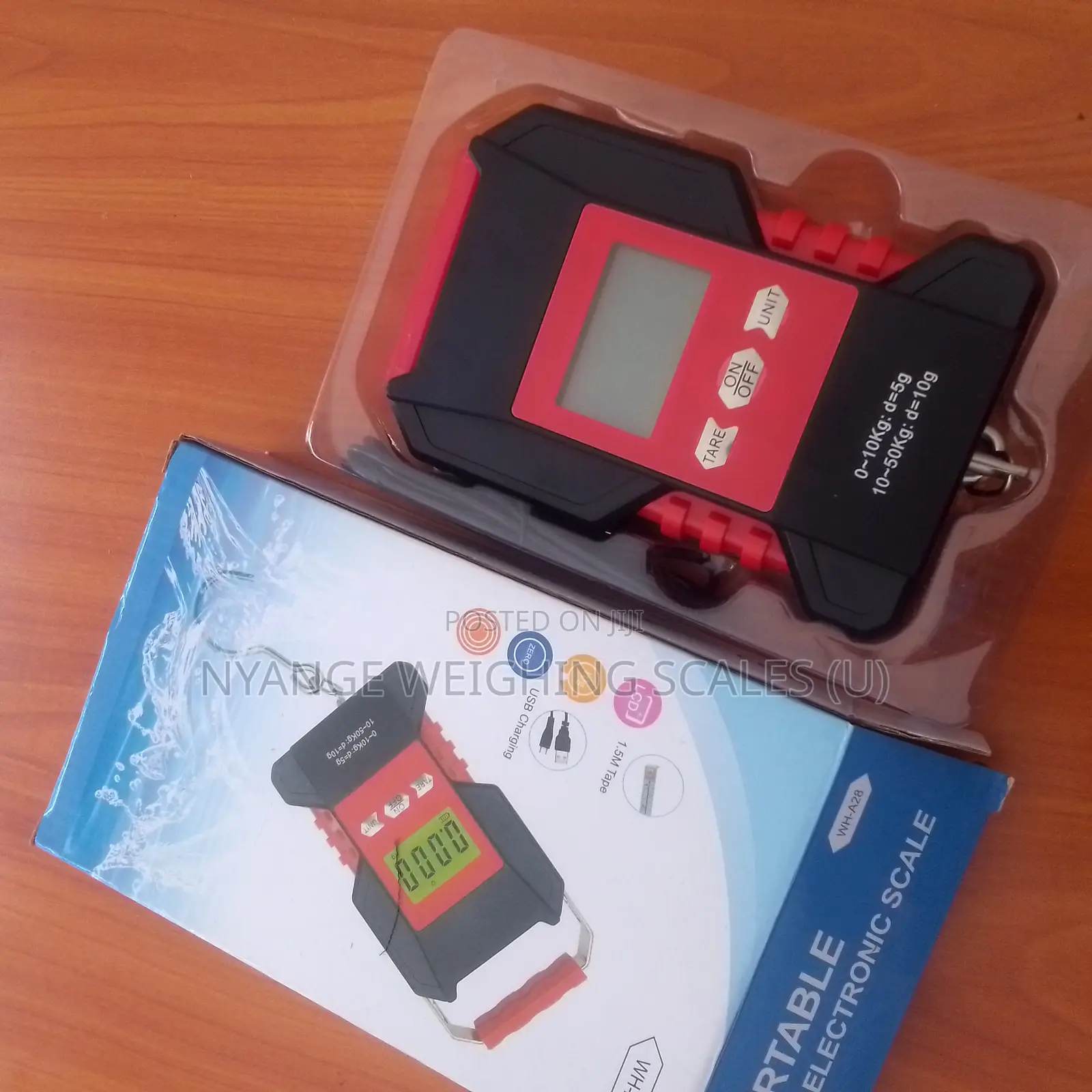 Digital Display Portable Luggage Weigh Scale 50kg/10g Weighing Scale