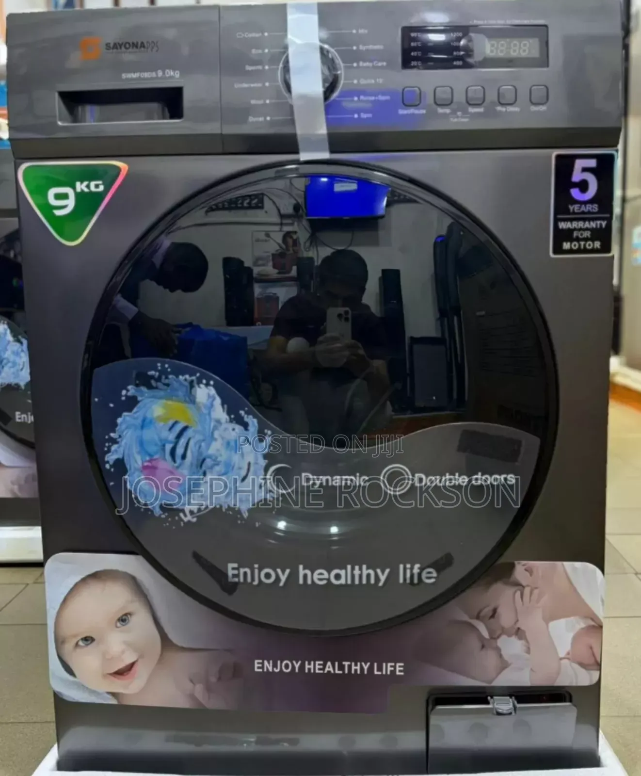 9kg Front Loader Washing Machine