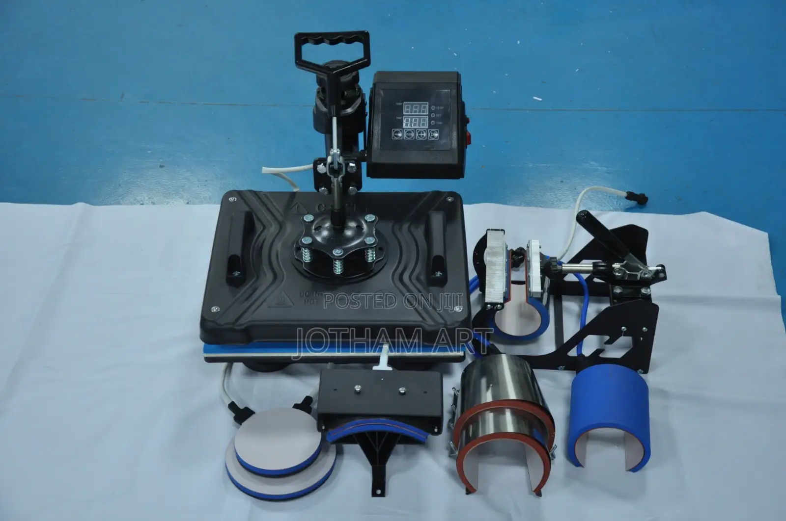Combo 8 in 1 Heat Press Jijji