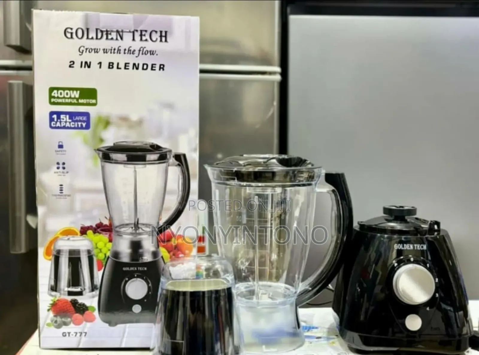 Golden Tech 2 in 1 Juice Blender With Grinder