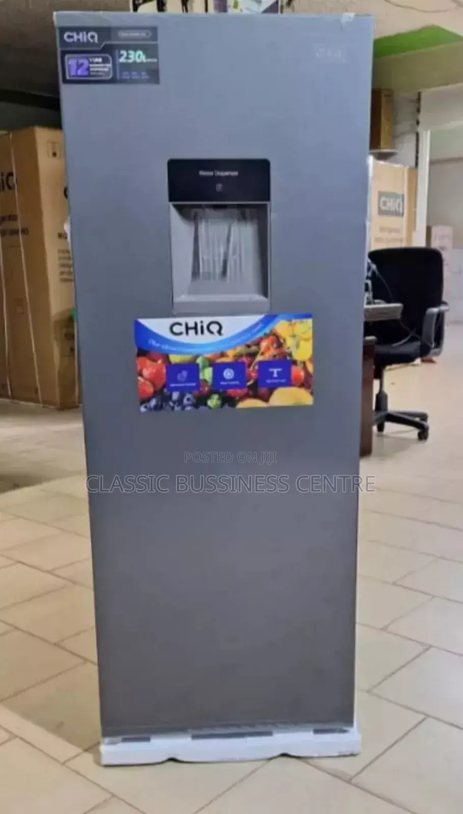 Chiq 230litres Single Door Refrigerator