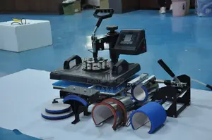 Photo - Combo Heat Press Machine 360 Rotation