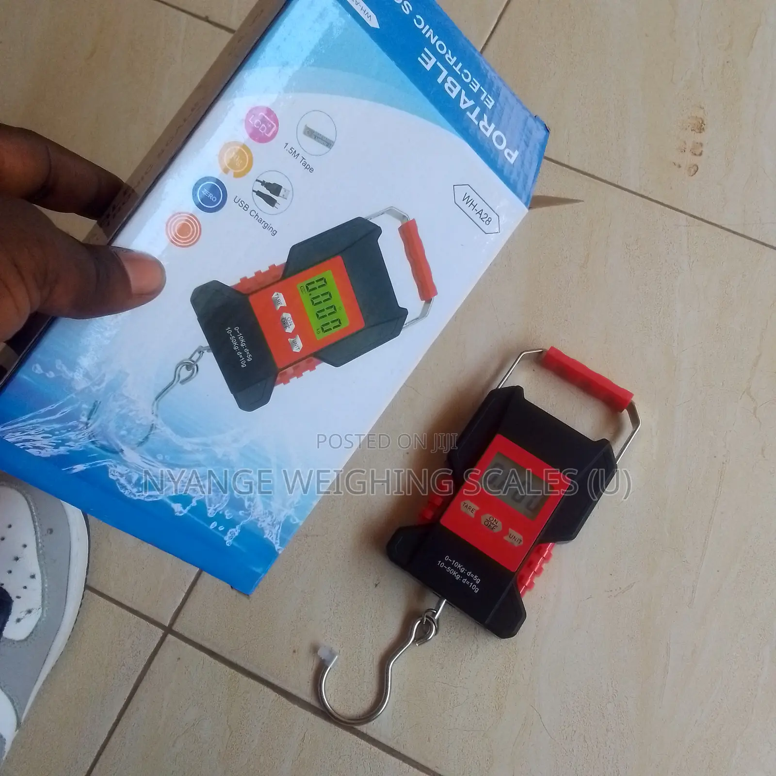 50kg Weighing Scale Hanging Weigh for Luggage Weighing Scale