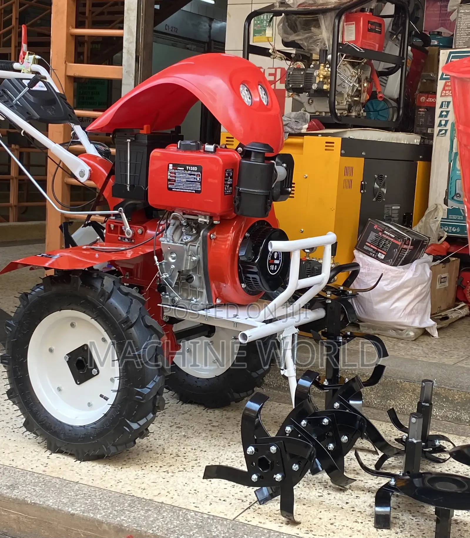 Diesel Garden Tiller 10hp With Plough