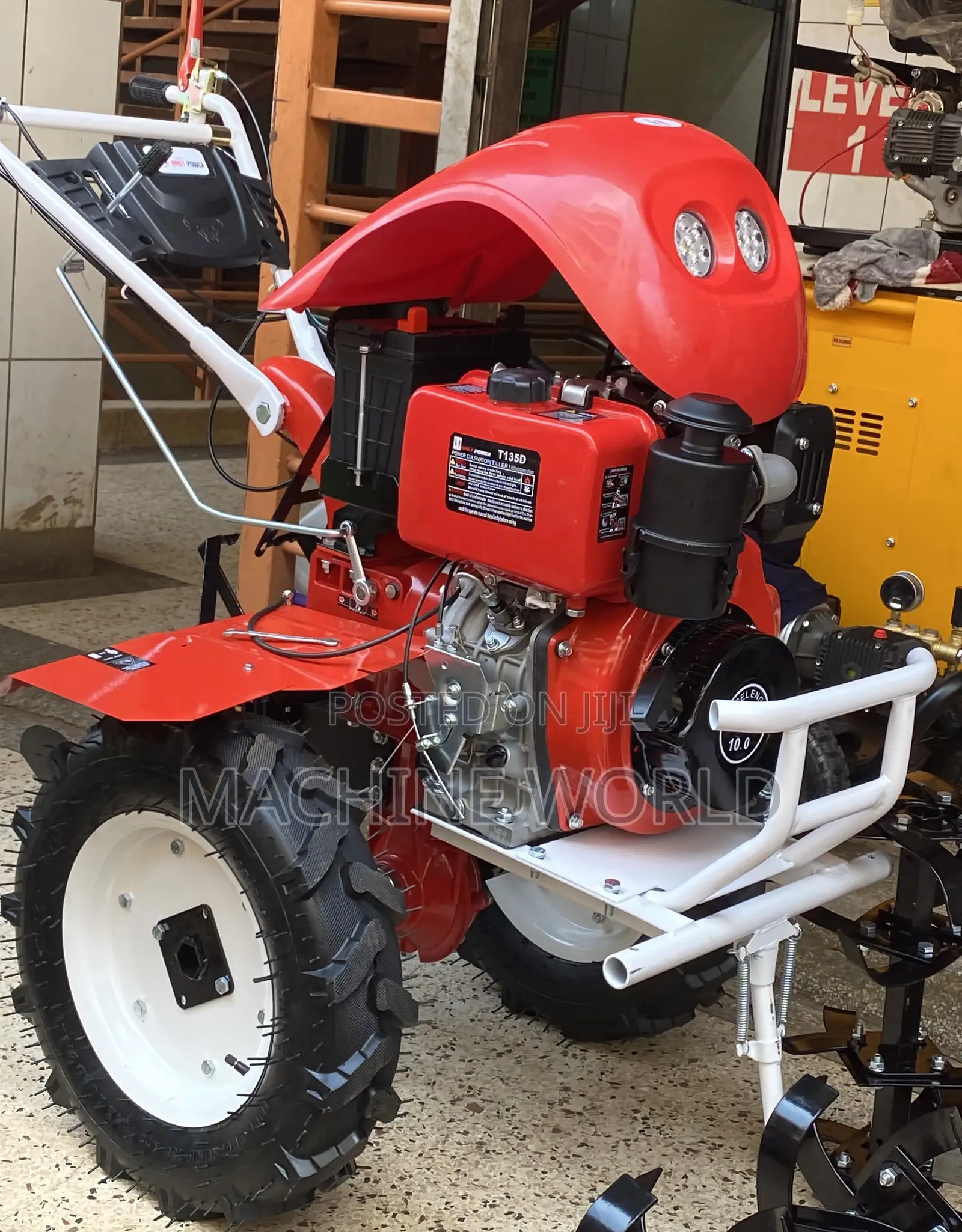 Diesel Garden Tiller 10hp With Plough