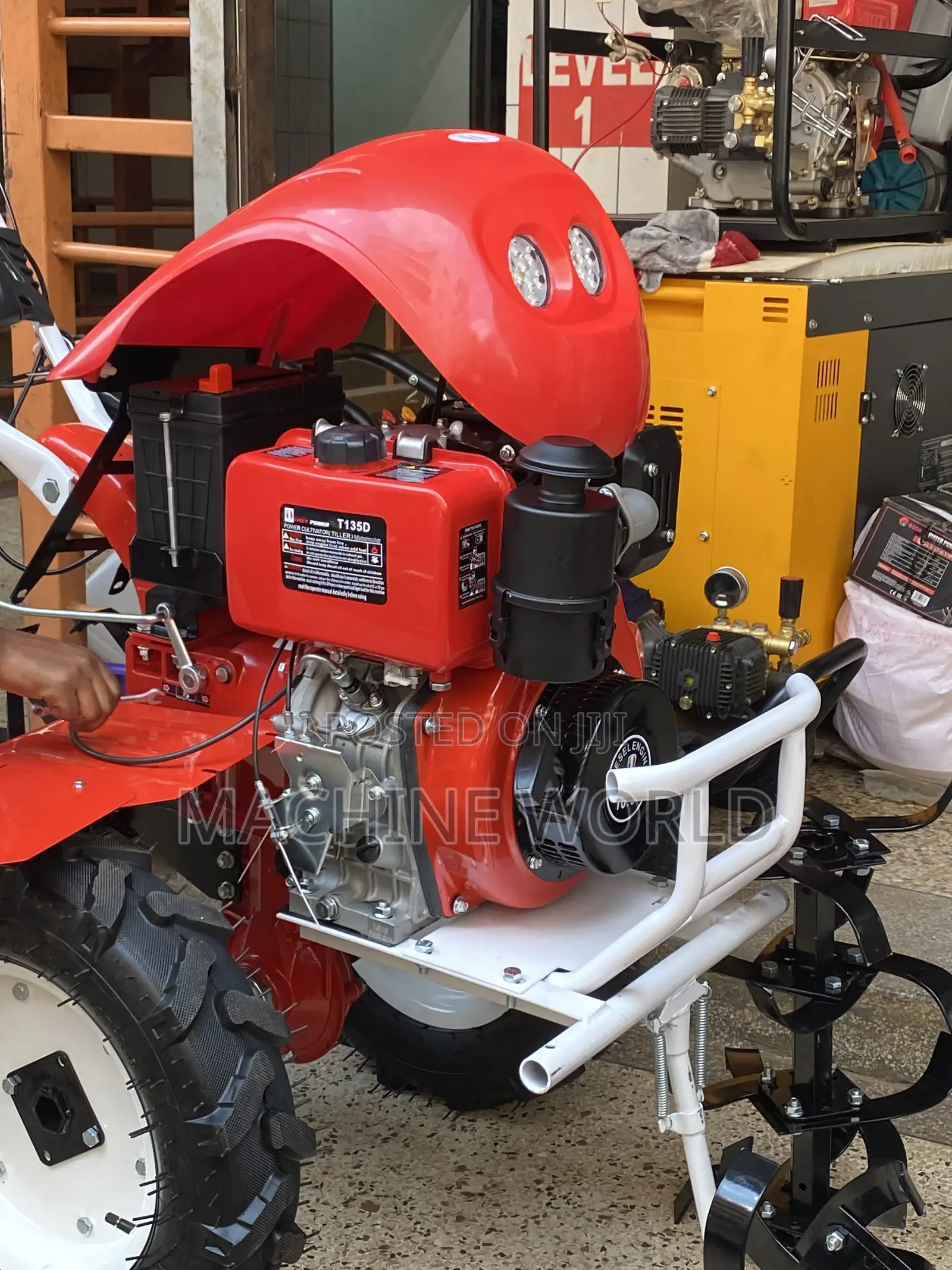 Diesel Garden Tiller 10hp With Plough